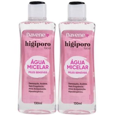 Imagem de 2UN Água Micelar Higiporo Pele Sensível 130ml Davene
