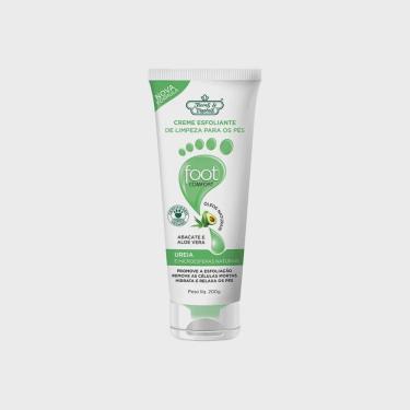 Imagem de Creme Para Pés Flores e Vegetais Esfoliante 200g