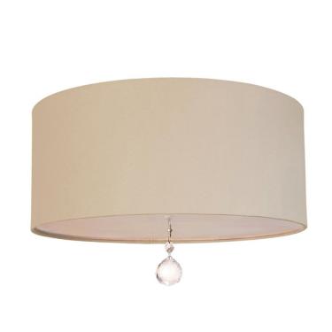 Imagem de Plafon Redondo 30x30cm Lili 4908 Tom Luz Iluminação Caqui