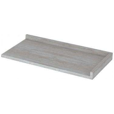 Imagem de Tampo para Balcão Cozinha Gabinete Canto Reto Connect 94x54cm Calcare - Henn