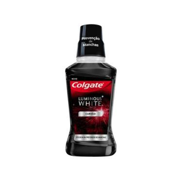 Imagem de Enxaguante Bucal Colgate sem Álcool Luminous White Carvão Ativado 500m