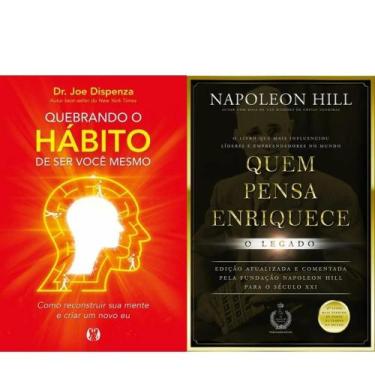 Imagem de Kit Quebrando O Hábito De Ser Você Mesmo E Quem Pensa Enriquece - O Le