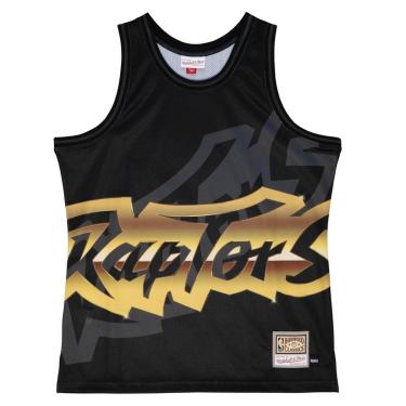 Imagem de Regata Mitchell & Ness Swingman Big Face Fashion Toronto Raptors Masculino-Masculino