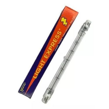 Imagem de Lâmpada Palito R7s Halógena 118mm 300w 110v Longa - NARDS
