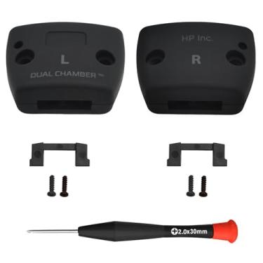 Imagem de Fadmew Fivelas Cloud Alpha Como Grampos De Dobradiça Mesmo Estoque Se Encaixam Perfeitamente Em Tampas Laterais, Peças Reposição Para Fones Ouvido Sem Fio Jogos Hyperx Alpha/Alpha S/Alpha Pro, 2/Clo