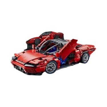 Imagem de Crianças 1:14 Escala Super Carro De Corrida Blocos De Construção Cidad