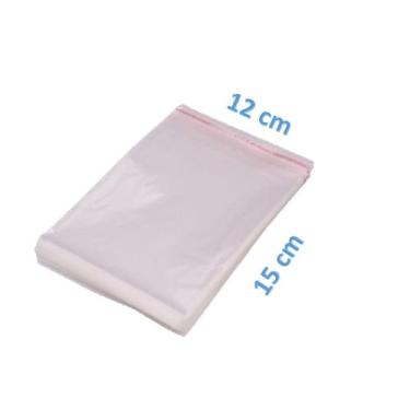 Imagem de Saco Adesivado Plastico Transparente 12x15 C/1.000 Unidades - fs