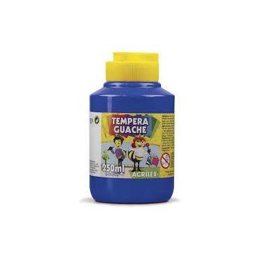 Imagem de Guache 250ml Acrilex azul turquesa 501
