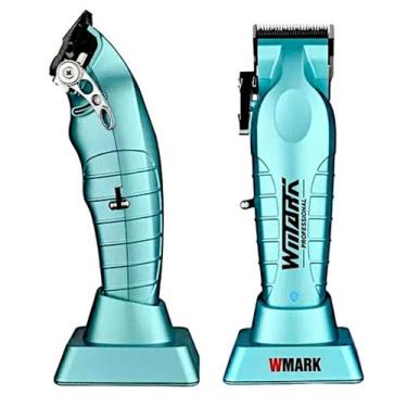 Imagem de kit Maquina De Cortar Cabelo Wmark Ng 133 profissional e ng317