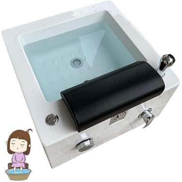Imagem de Banho De Pés Spa Com Calor E Massagem Tigela De Pedicure Com Pedicure Apoio Para Os Pés Banheira De Hidromassagem Para Pés Lâmpada Colorida Banho De Pés Salo Spa, Bath+pedicure tool
