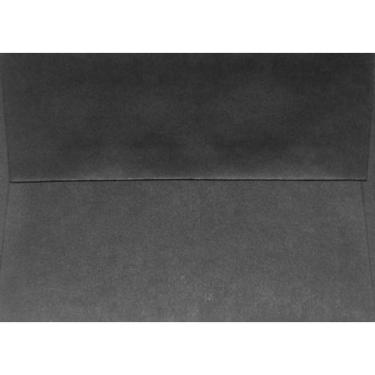 Imagem de Envelopes A2 pretos 4,38 x 5,75 polegadas (11,11 x 14,61 cm) 60 libras (pacote com 25)