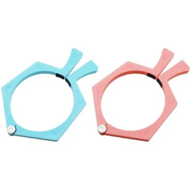 Imagem de TAODAN 2 peças de suporte de caneca de sublimação ABS para máquinas de prensa térmica, acessórios adequados para copos de 590 ml