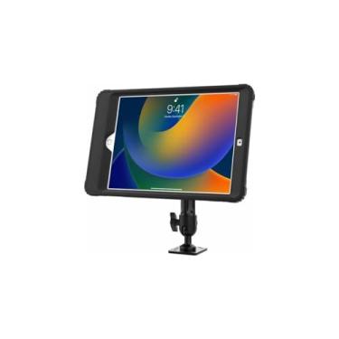 Imagem de CTA Digital Capa de carregamento sem fio – Capa de carregamento indutivo sem fio e base com capa de silicone espesso à prova de respingos e resistente a impactos para iPad 7-9 de 10,2 polegadas e iPad