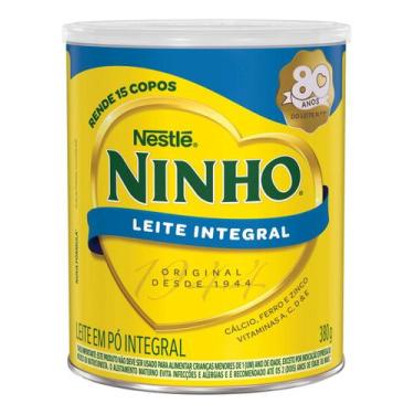 Imagem de Leite Po Integral Ninho Lata 380gr NESTLE, 1, 380g