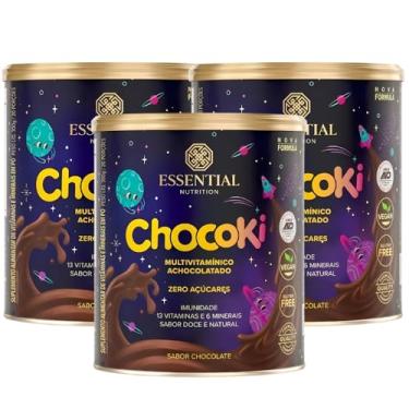 Imagem de Kit 3x ChocoKi 300g - Sabor Chocolate - Essential Nutrition