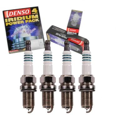 Imagem de 4 velas de ignição DENSO Iridium Power compatíveis com Honda Civic 1.8L 2.0L L4 2006-2011