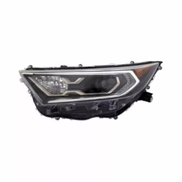 Imagem de Lâmpada de neblina esquerda direita LED luz diurna frontal LED conjunto de farol lâmpada de canto ampla compatível com RAV4 2004-2005 81130-42B11 (direita)