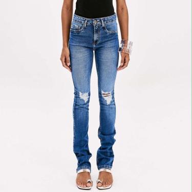 Imagem de Calça Jeans Easy Lança Perfume Bootcut High Feminino-Feminino