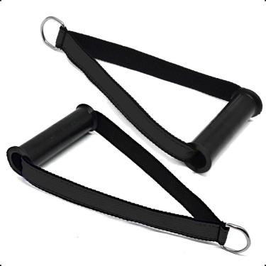 Imagem de Puxador Alça Crossover Puxador Pra Musculação Alça De Treino Crossover-Unissex