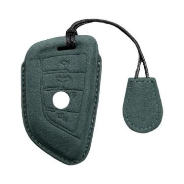 Imagem de BMW X1 X3 X5 X6 X7 1 3 5 6 7 Série Couro Carro Chave Remota Capa Shell