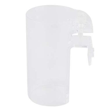 Imagem de Phefop Anel de Alimentação de Alimentos Flutuantes ， Anel de Alimentação de Aquário, Com Faixa Elástica Estação de Peixe Acrílico Transparente para Alimentar Alimentos Flutuantes