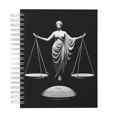 Imagem de Agenda 2026 Jurídica Personalizada Com 8 Capas Miolo Azul (CAPA 8)