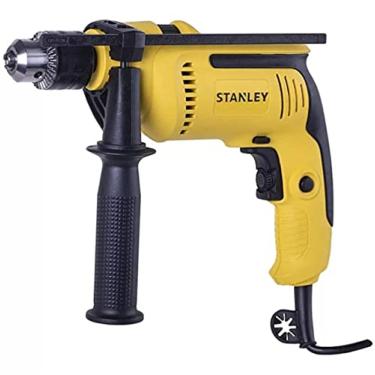 Imagem de STANLEY Kit Furadeira de Impacto 700W 1/2 Pol. (13mm) 127V com Brocas de Alvenaria Chaves Martelo e Caixa de 19 Pol. SDH700KS1