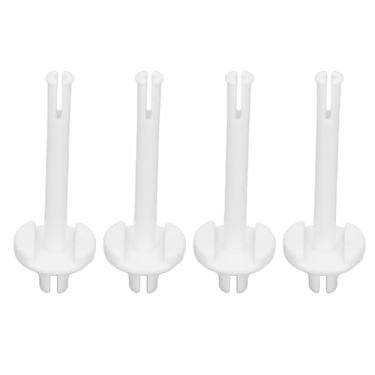 Imagem de Máquina de costura Substituição de pinos de carretel 4pcs Pinos de plástico premium pinos 141000516 Spool Pin Conjunto para máquinas de costura multifuncionais domésticas