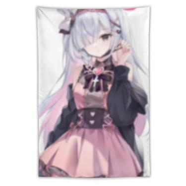 Imagem de LIEGBMEU Sexy Bikini Hot Anime Girl Tapeçaria 101.6 cm x 152.4 cm Interior Exterior Wall Quilt Art Decoração de Tapeçaria Caprichosa, AF320