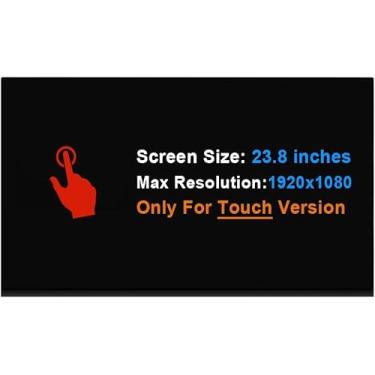 Imagem de 23,8 Substituição para Dell inspiron 5490 5400 All in One Series LCD Display Touch Screen LM238WF5 (SS)(G2) LM238WF5-SSG2