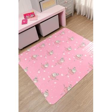 Imagem de Tapete Infantil Emborrachado Tipo Pracinha 130x150cm – Antiderrapante, Impermeável, Colorido e Seguro