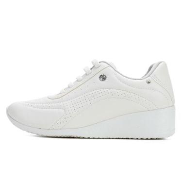 Imagem de Tenis Kolosh Com Solado Anabela - C1811, 38, Branco