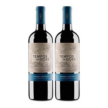 Imagem de Vinho Tinto Brasileiro Góes Cabernet Sauvignon 2 Garrafas 750ml