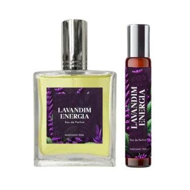 Imagem de Perfume Lavandim Energia Homem 50Ml + Roll On 10Ml Natural - Essência 