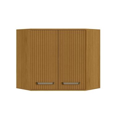 Imagem de Armário de Canto 80cm Criare Freijo Ripado - SSX Multicoisas