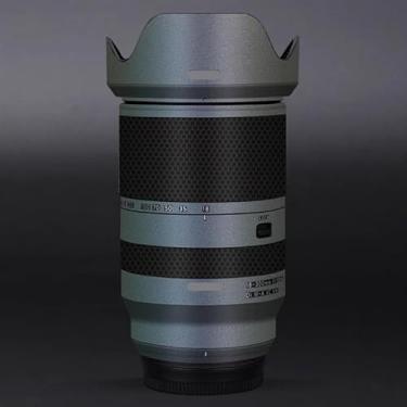 Imagem de Adesivo protetor de câmera de película de vinil para lente para Tamron 18-300 mm F3.5-6.3 adequado para acessórios de fotografia de montagem Fuji 18-300 (cinza fantasma)