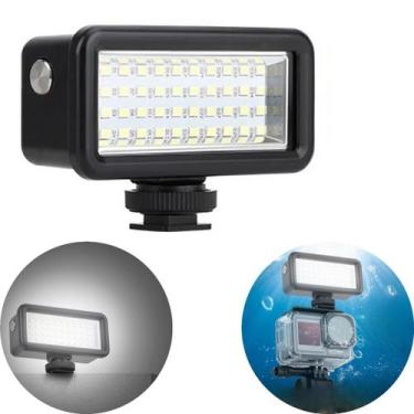 Imagem de Luminária Flash À Prova D'água 40m para Câmeras de Ação e DSLR - Sunny