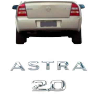 Imagem de Emblema Letreiro Porta Malas Astra 2.0 Cromado 2002 a 2010 - Marcon