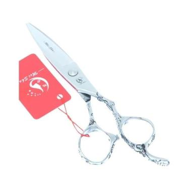 Imagem de Tesoura De Cabelo De 6 Polegadas Com Lâmina Larga Para Salão De Beleza