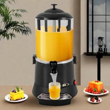 Imagem de Quente Dispensador De Chocolate Quente (30 ℃ -90 ℃), Máquina De Fusão De Chocolate Grande 5L/10L, 400W Máquina De Fabricante De Chocolate Quente Comercial Com Tela Digital LED