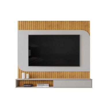 Imagem de Painel Home P/ Tv Até 65 Pol Tom 150x139cm Cedro/bali - Dj Móveis