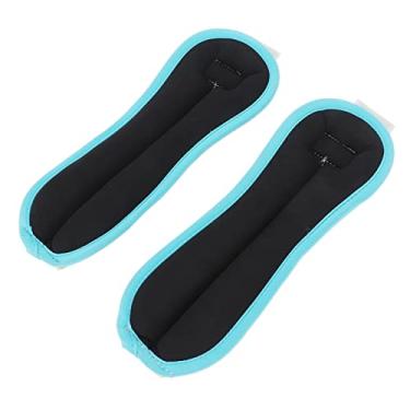 Imagem de aqxreight Pesos Ajustáveis ​​do Tornozelo para Exercícios de Corrida e Treinamento de Força Com Ajuste Seguro e Design Confortável