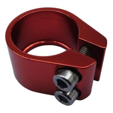 Imagem de Aymzbd Grampo de Canote de Selim de Bicicleta, Acessório de Grampo de Canote de Selim de Bicicleta de Estrada, Peça de Reposição de 31,8 Mm, Substituição de, Vermelho, Tamanho real