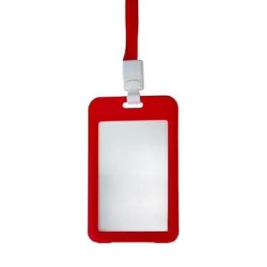 Imagem de Cordão e Porta Crachá cartão vertical para estudante escritórios e presentes(12)