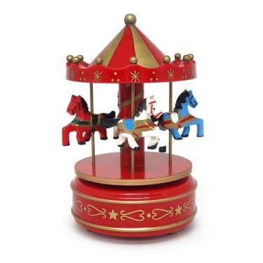 Imagem de Carrossel de Natal Musical 17,5 Cm - Comer Fartex, Único