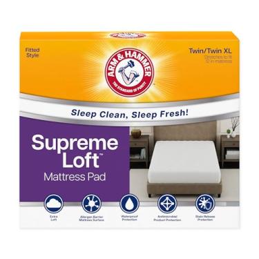 Imagem de Arm & Hammer Supreme Loft colchão, impermeável, solteiro/solteiro GG