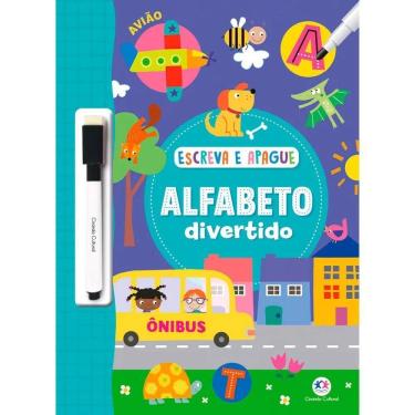 Imagem de Livro Escreva E Apague Ciranda Cultural Com Caneta