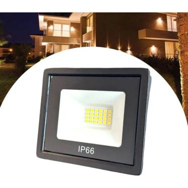 Imagem de Refletor Led Holofote 50W Resistente Agua Branco Frio 6500K