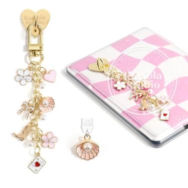 Imagem de Kaciola Correntes charmosas para Kindle, lindos pingentes de telefone e-reader pulseiras acessórios presente para leitores amantes de livros mulheres homens, pingentes compatíveis com Kindle/E-Reader