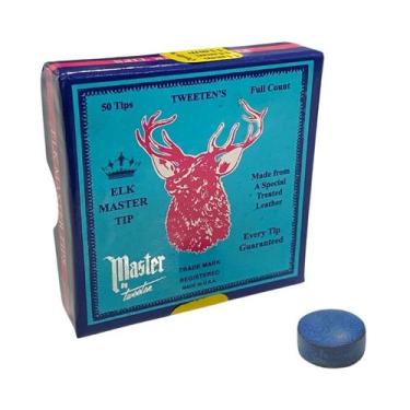 Imagem de Kit 6 Solas Master 12mm Macia para Taco de Sinuca Bilhar - Tacolândia